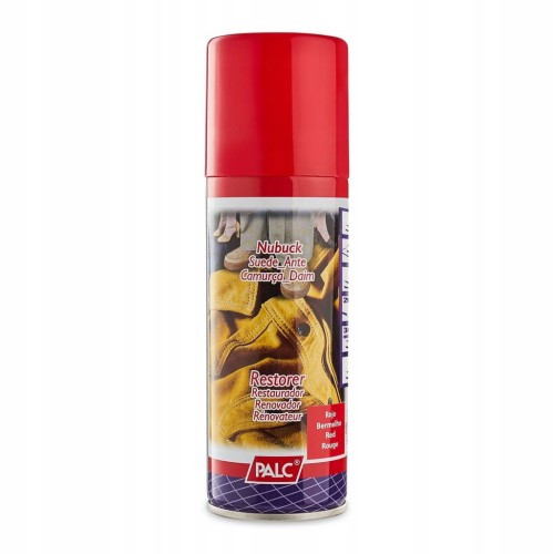 PALC SPRAY DO ZAMSZU I NUBUKU CZERWONY