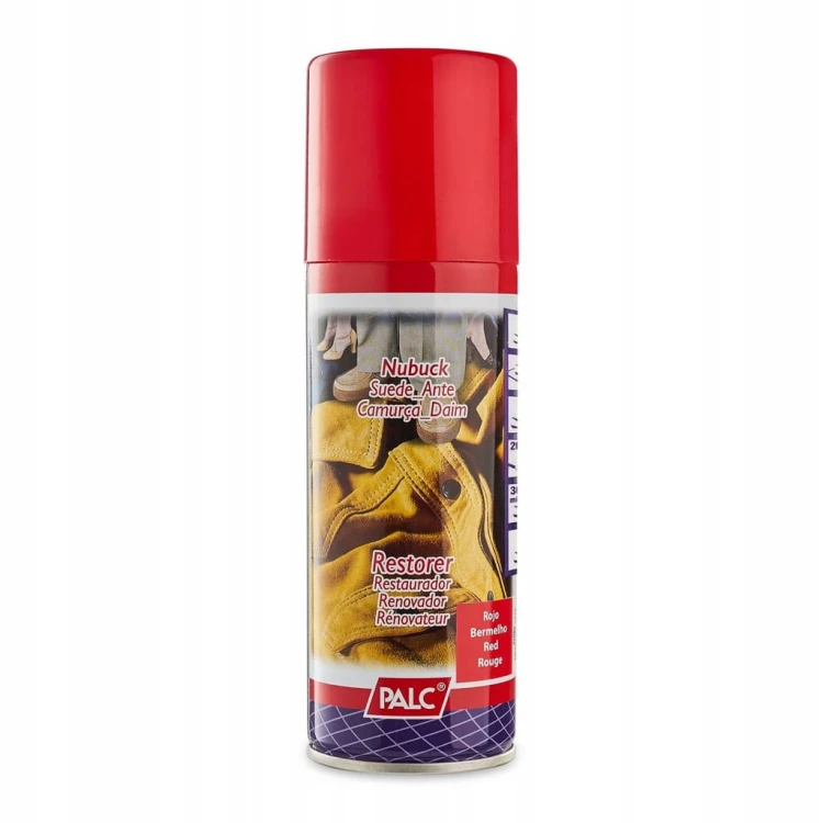 PALC SPRAY DO ZAMSZU I NUBUKU CZERWONY