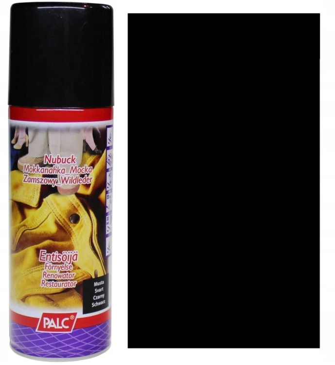 PALC renowator czarny – nubuk zamsz