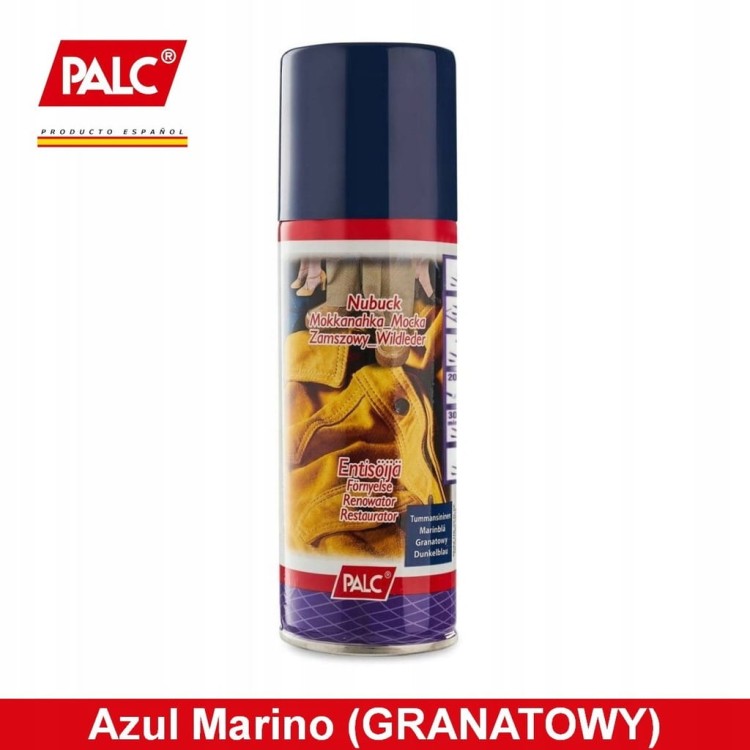 granatowa farba w sprayu do butów
