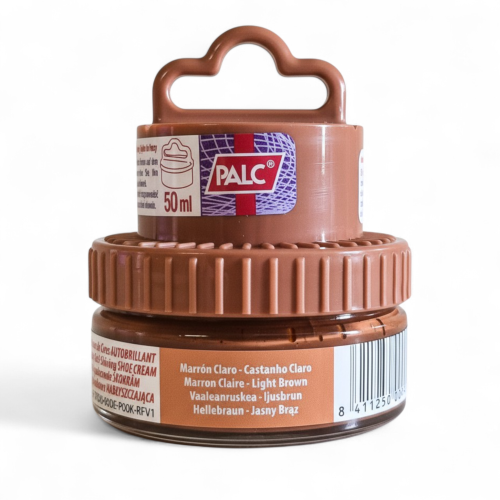 PALC Krem BRĄZOWY JASNY Pasta w słoiku z aplikatorem