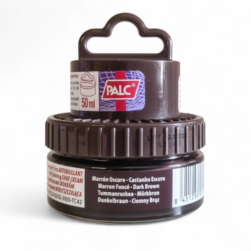 PALC Krem BRĄZOWY CIEMNY Pasta w słoiku z aplikatorem