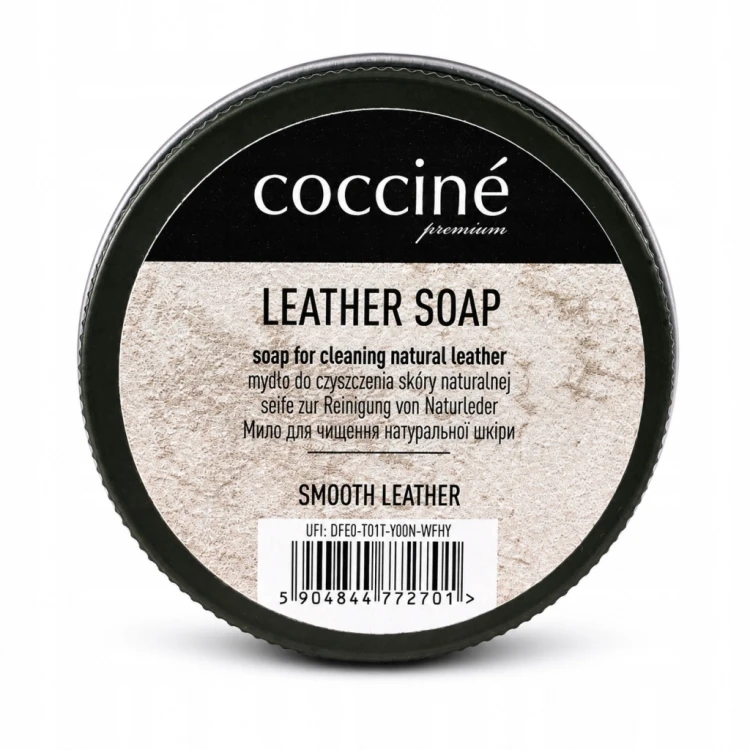 COCCINE LEATHER SOAP Mydło do czyszczenia skóry tapicerki torebki kurtki