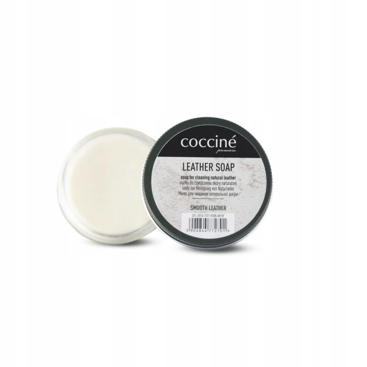COCCINE LEATHER SOAP Mydło do czyszczenia skóry tapicerki torebki kurtki