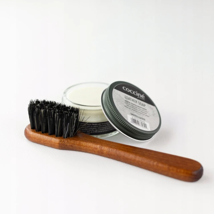 COCCINE LEATHER SOAP Mydło do czyszczenia skóry tapicerki torebki kurtki
