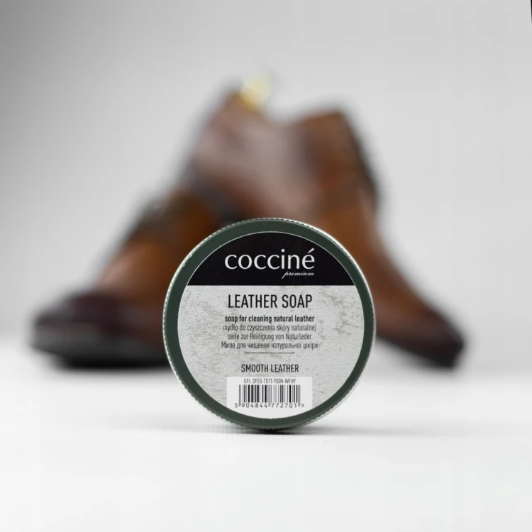 COCCINE LEATHER SOAP Mydło do czyszczenia skóry tapicerki torebki kurtki