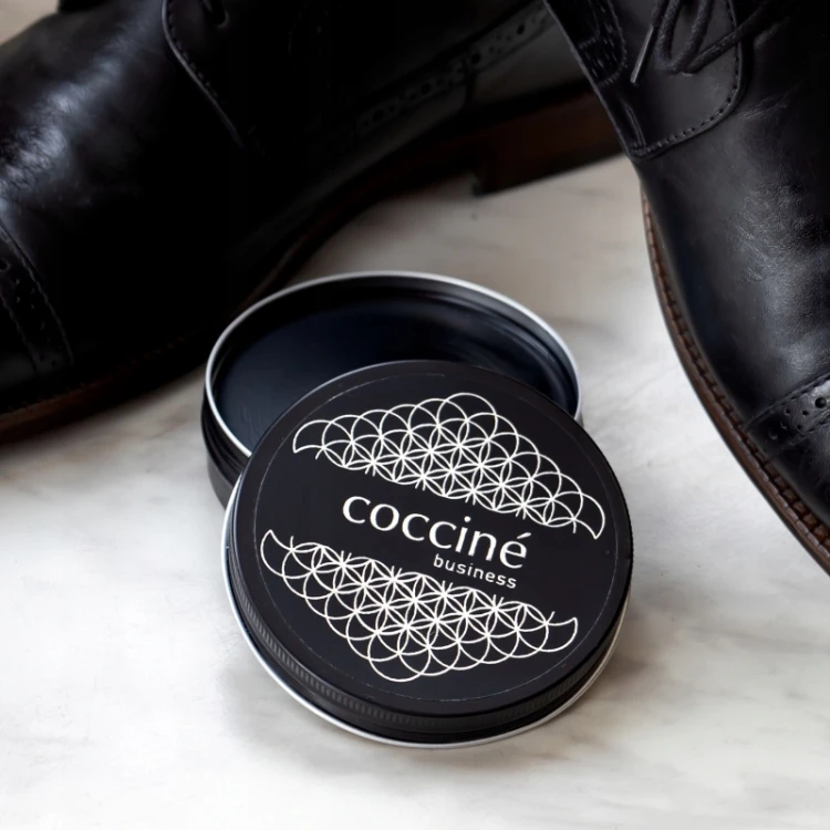 Cocciné Business Shoe Wax – Pasta do Obuwia Skórzanego | Czarna | 100 ml