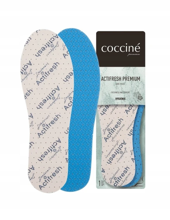 COCCINE Actifresh Premium Wkładki Higieniczne do Obuwia - Do Wycinania