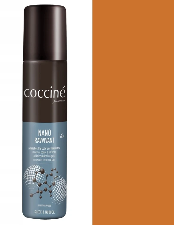 COCCINE NANO RAVVIVANT (12) MID BROWN Spray do Butów Farba Barwnik Ochronny