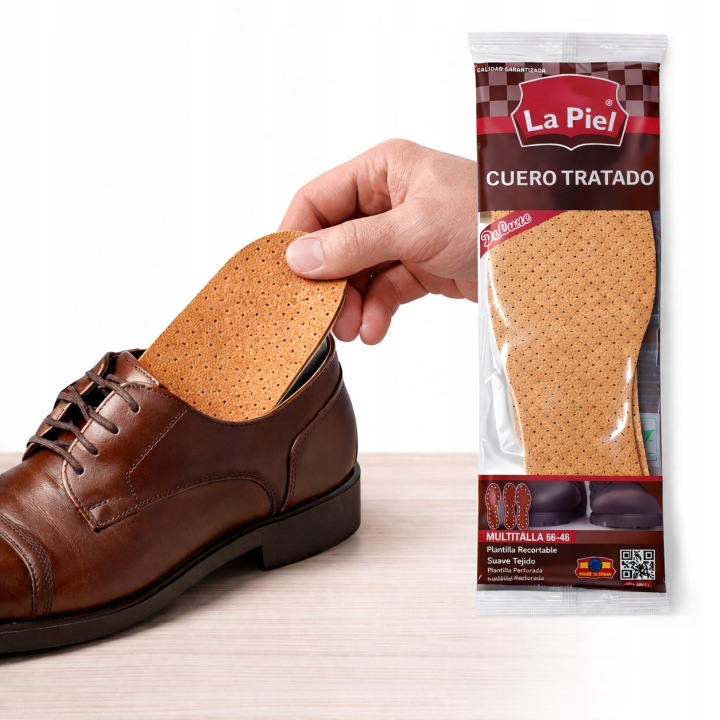 La Piel – Wkładki Skórzane do Butów | Naturalna Skóra | Rozmiary 36–46