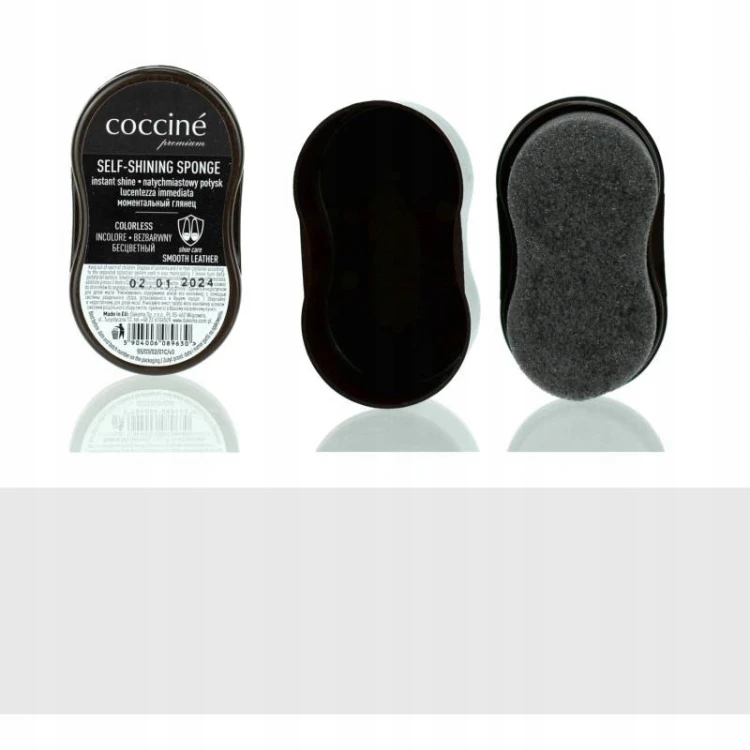 COCCINE Self-Shining Sponge Mini Czyścik nabłyszczający do butów BEZBARWNY