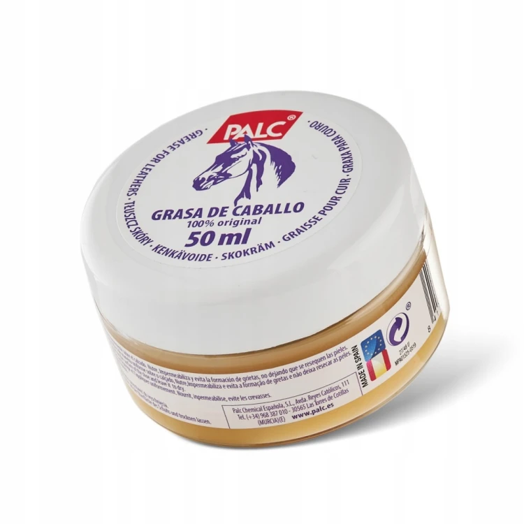 PALC Bezbarwny Tłuszcz do Skóry Naturalnej – Ochrona i Pielęgnacja 50 ml