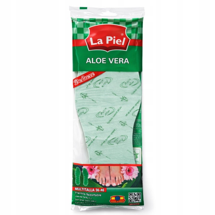 LA PIEL Wkładki do Butów ALOE VERA Miękkie i Wygodne do wycinania (36 - 46)