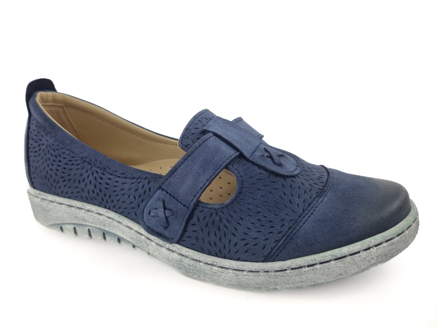 AS 6304 BLUE NUBUK